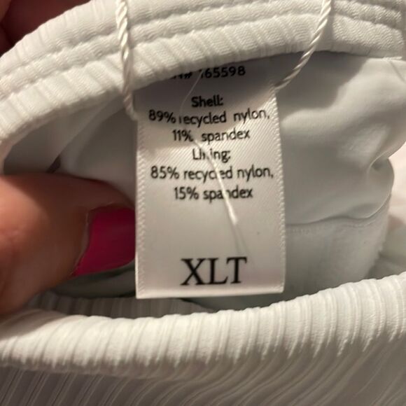 Andie The Amalfi One Piece LT Swimsuit Ribbed White plus size XL NWT long torso - Picture 5 of 8